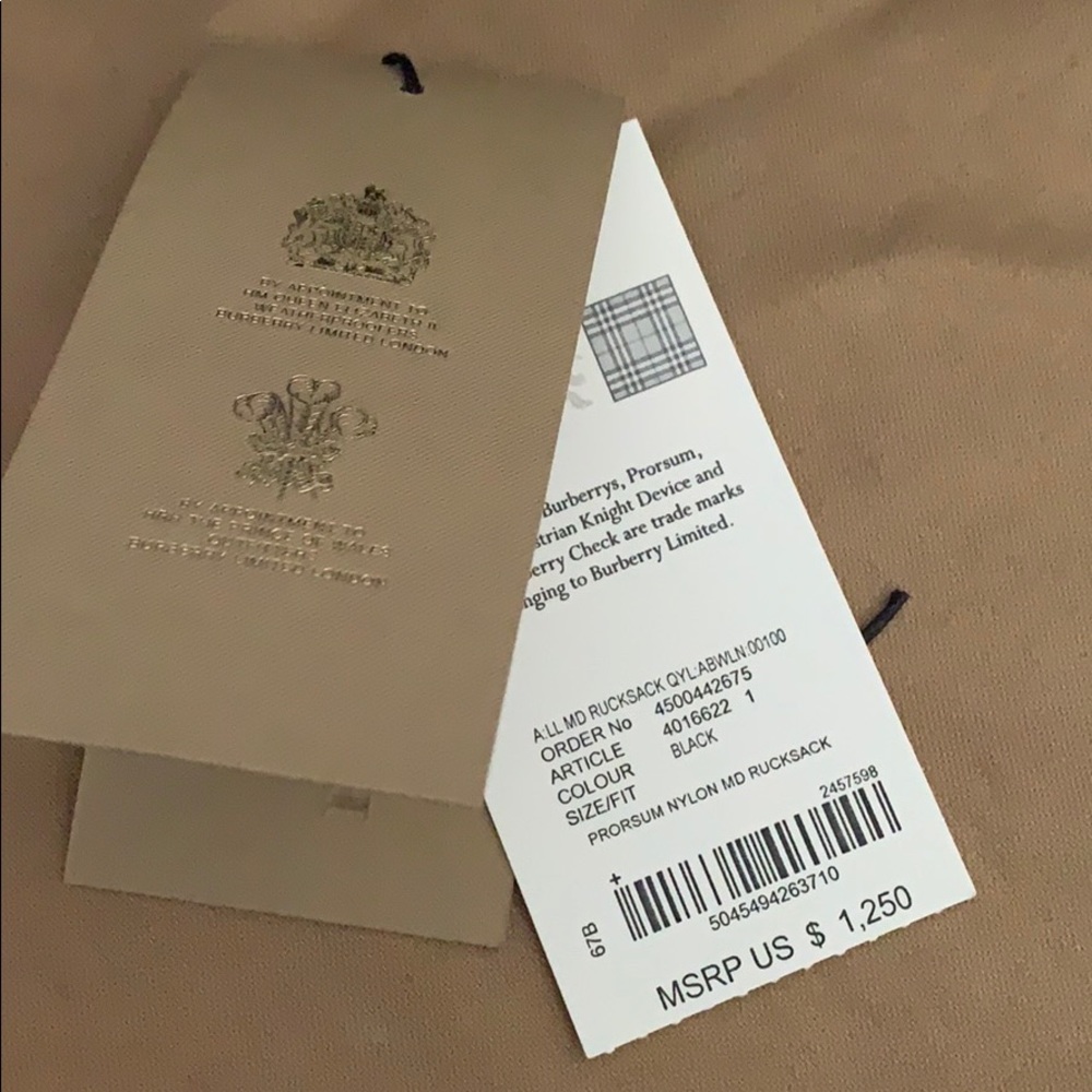 Burberry Medium Rucksack Backpack - Picture 6 of 7